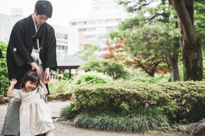 パパと娘のフォトウェディング