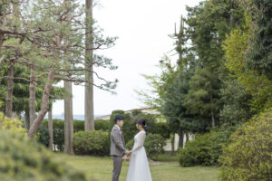 富山県射水市にあるウエディングフォトスタジオシャトンで行った実家で撮影するフォトウェディング