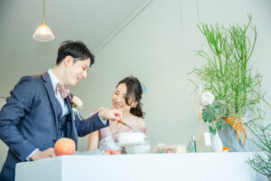 富山フォトウエディングでの両親との撮影方法